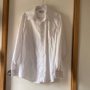 Classic White Dress Shirt for Men